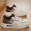 Men's Thick Soled Comfortable Casual Shoes Four Season Soft Anti Slip Outdoor Walking Shoes Student Fashion Sports Board Shoes