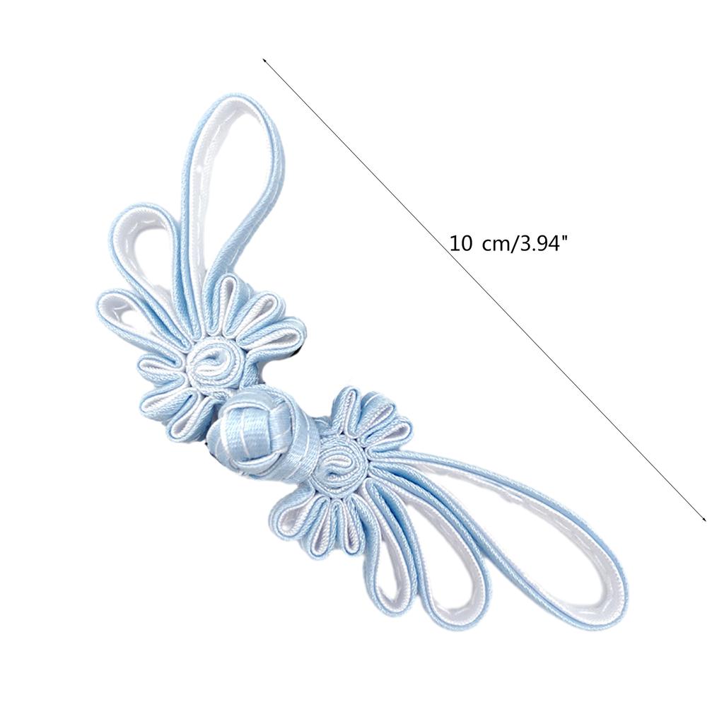 1pair Chinese Knot Buttons Handmade Cheongsam Buttons Traditional Dress Buttons for Cheongsam Invitations