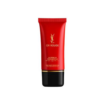 Or Rouge La Crème Uv Fondamentale, Anti-Aging UV-Schutz Gel-Creme