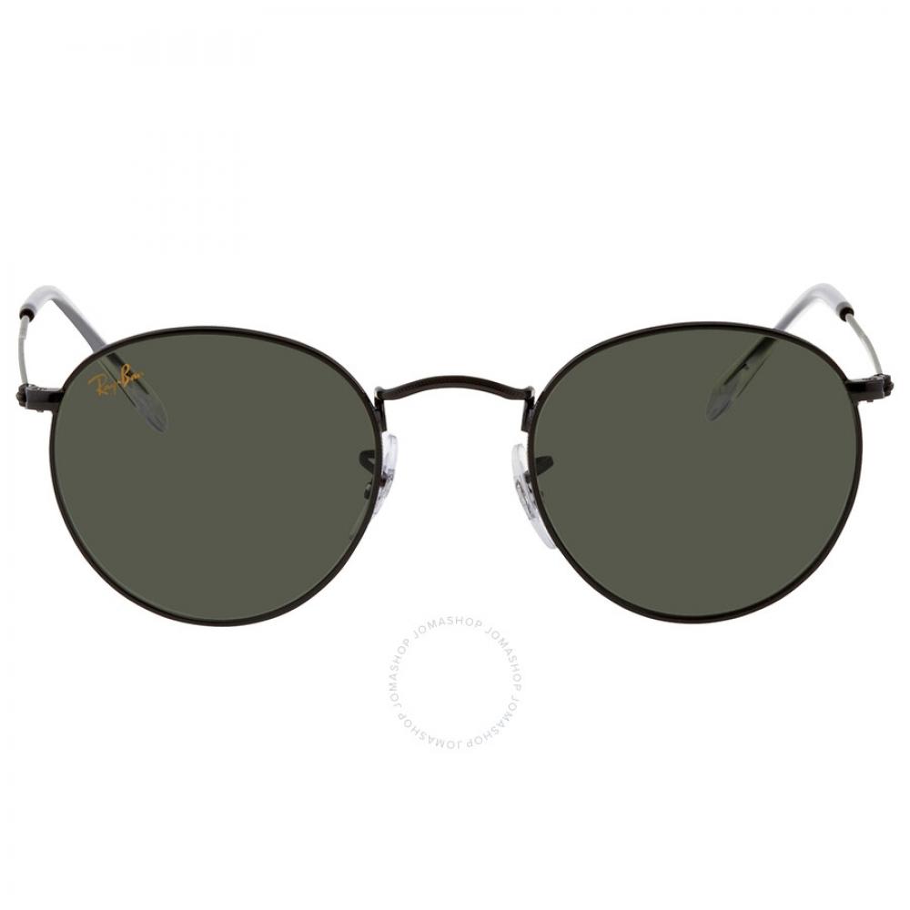 

Ray Ban Round Metal Legend Gold Green Classic G 15 Unisex Sunglasses RB3447 919931 47