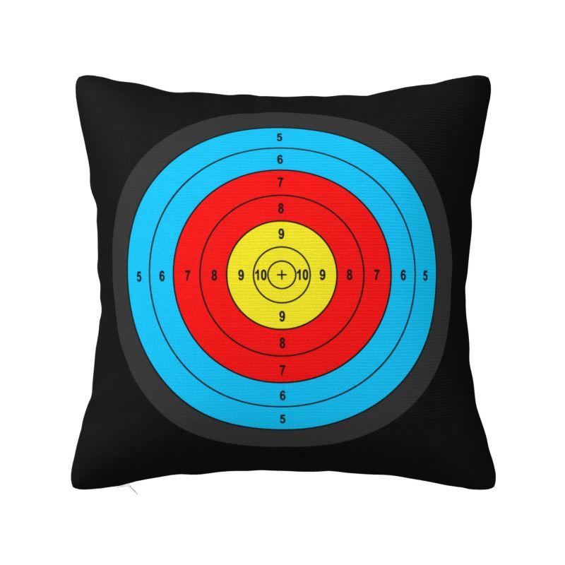 Shooting Target Cushion Covers Archery Archer Darts Velvet Cute Pillow Decor Home