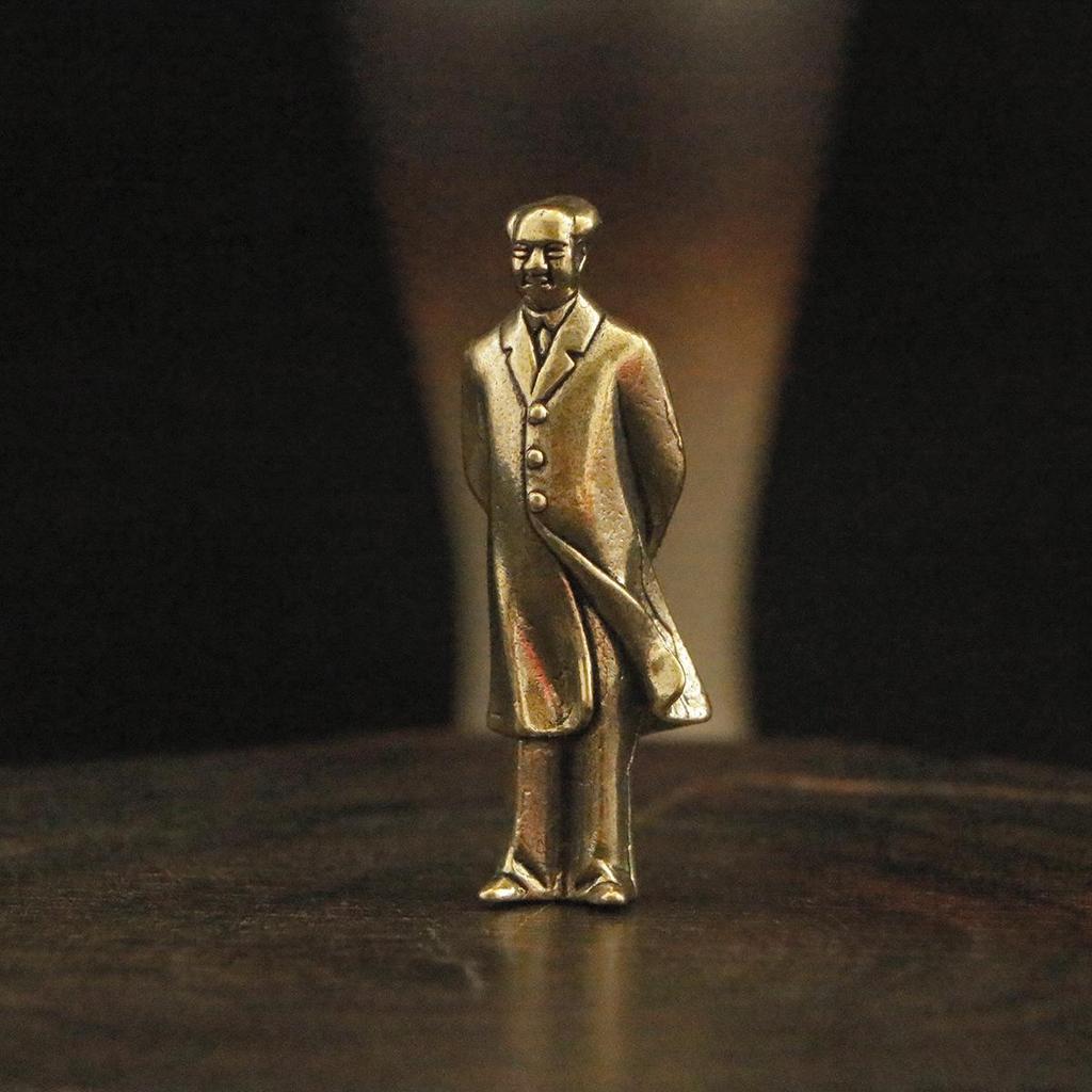 Breloc Pandantiv Bronz Mao Zedong – Cadou Souvenir de Înaltă Calitate din Alamă