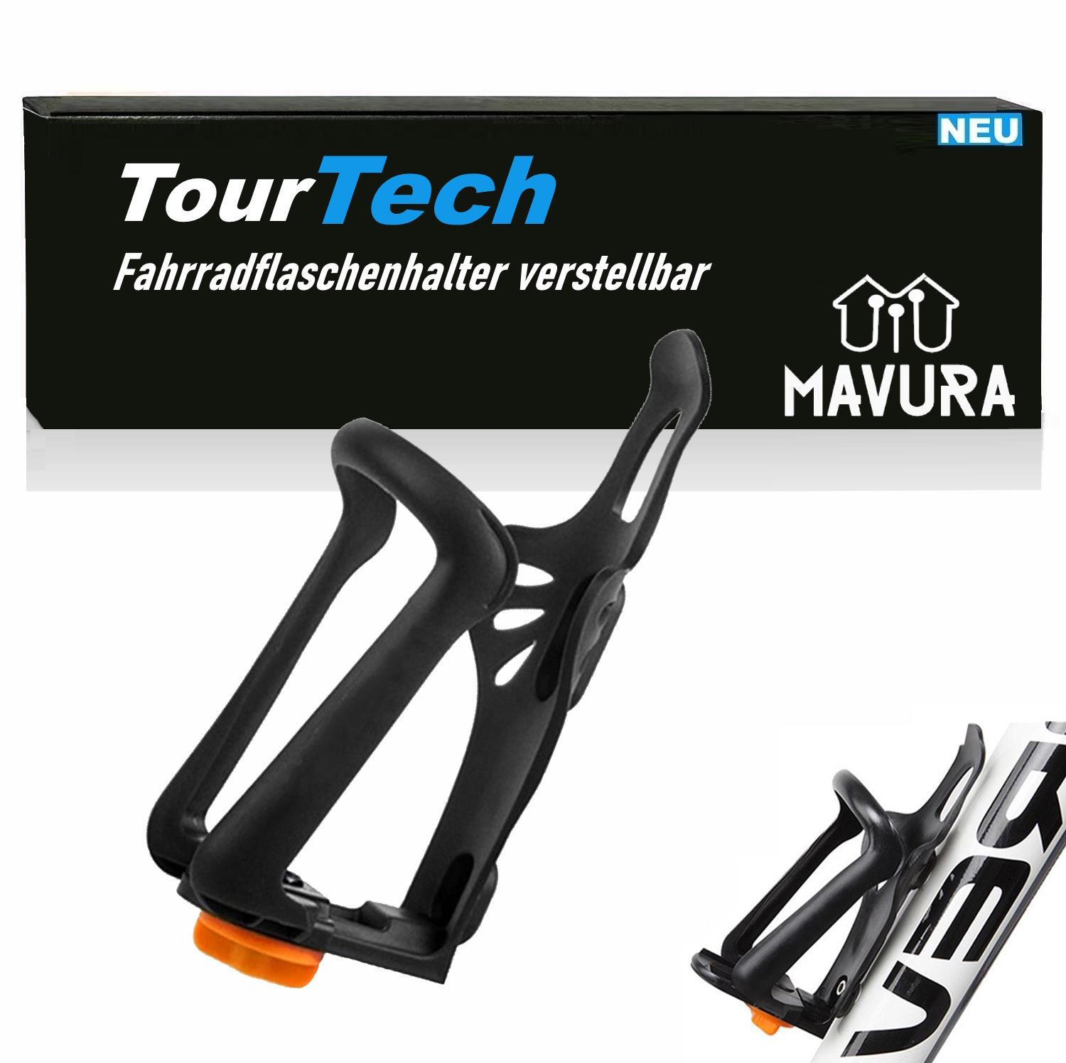 

TOURTECH Bicycle Bottle Holder Adjustable Cup Holder Drinking Bottle Holder