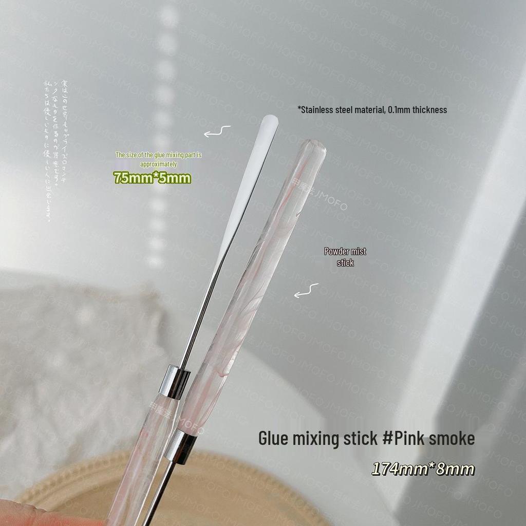 Dreamy Stainless Steel Nail Art Mixing Stick & Palette Tool