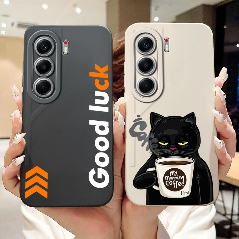 For Tecno Camon 40 Pro 5G Case CM7 Cute Cat Panda Fashion Flowers Love Back Cover For Camon 40 Pro 5G Tecno Phone Case Silicone