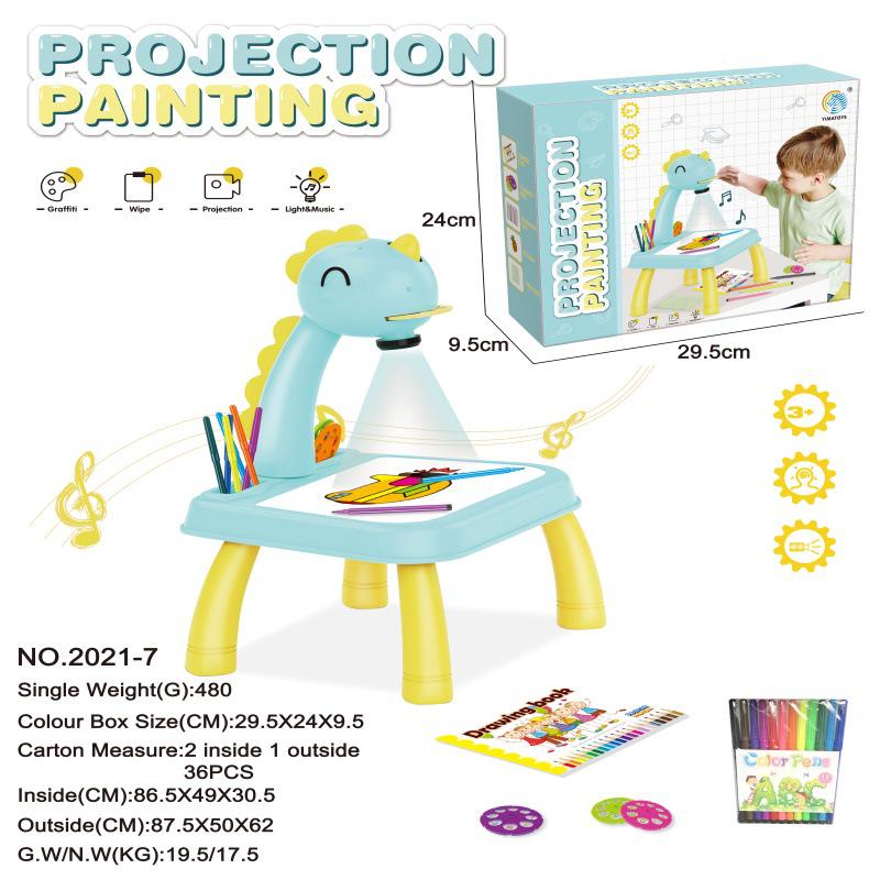 Little Deer Luminous Projection Drawing and Writing Board for Kids