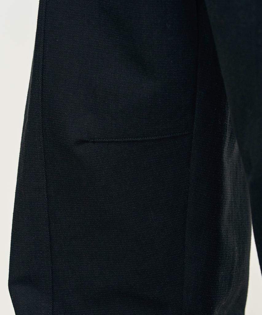 ROTEMBER Dobby Panel Wide Pants [Black]