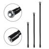 Filettatura Femmina da 1/4 di Pollice a Testa Sferica da 17,4 mm Tubo Flessibile Metallico per Treppiede Supporto per Telefono Tablet Braccio Flessibile con Denti da 1/4