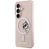 Karl Lagerfeld IML Peekaboo Choupette MagSafe Case for Samsung Galaxy S26 Pink