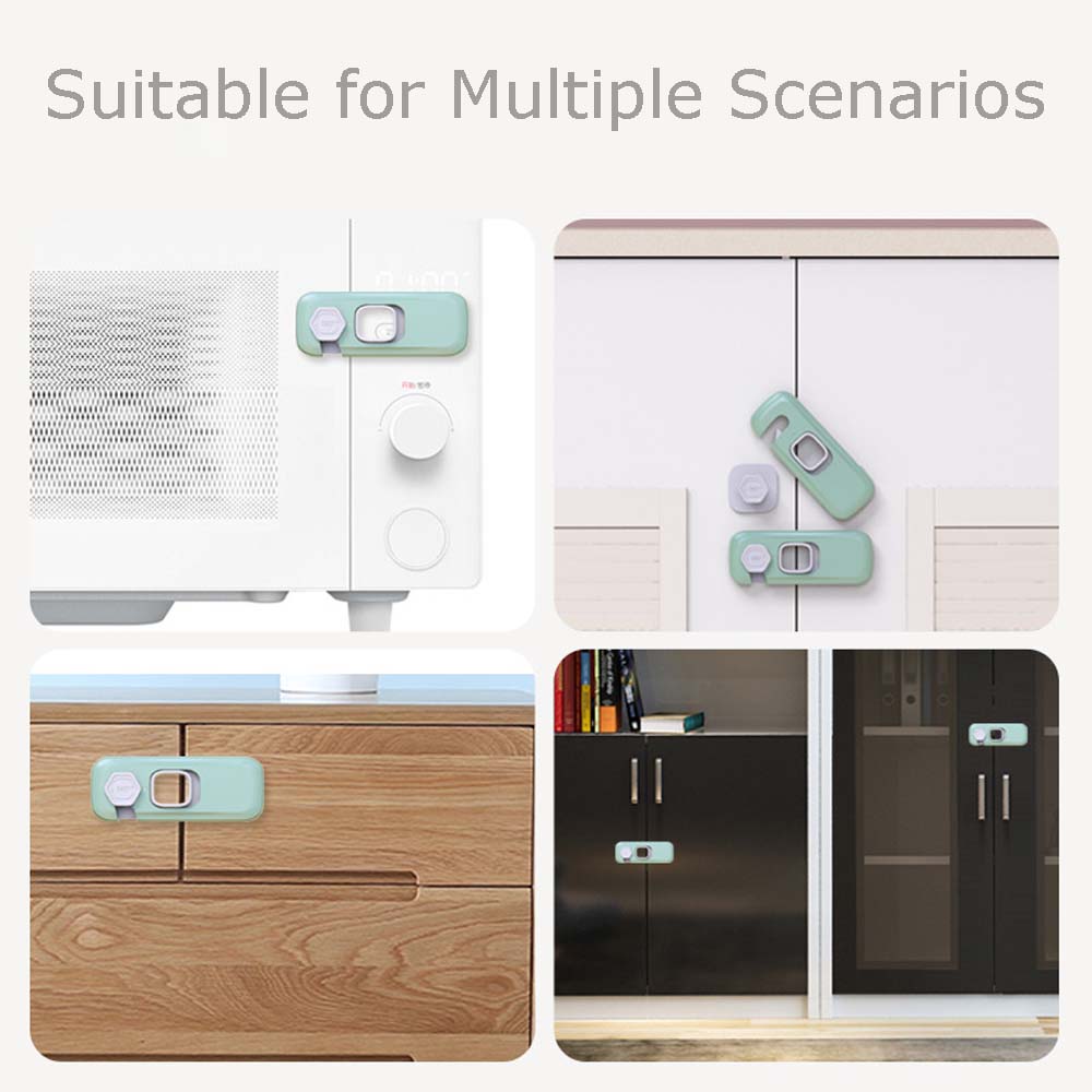 Home Refrigerator Freezer Door Lock Kids Child Cabinet Locks Baby Safety Child Lock