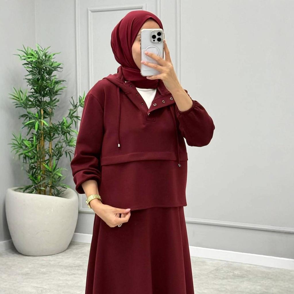 2025 cross-border European and American style women's clothing autumn new round neck lantern sleeves long sleeves waist fairy A-shaped long dress