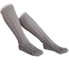 Novas meias femininas de malha engrossadas leggings de renda capas de bota quentes