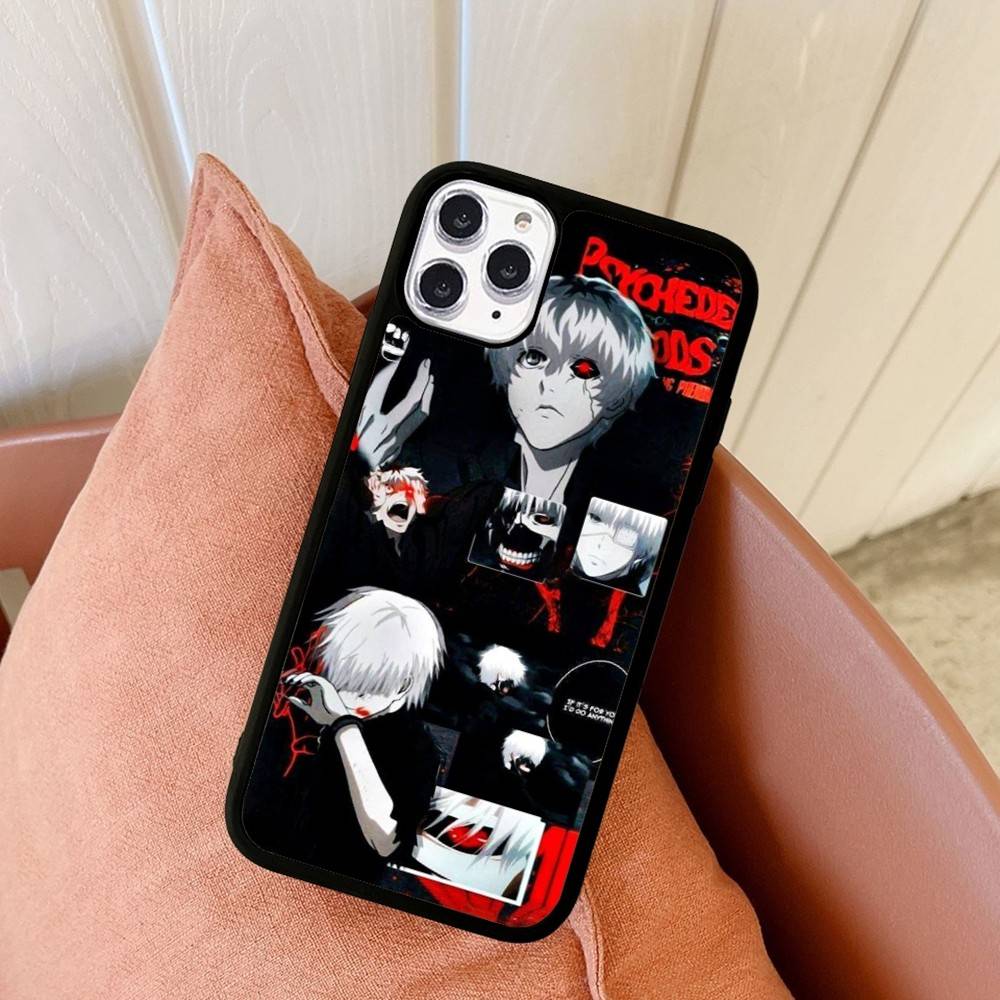 Manga T-Tokyo Ghoul Classic Anime PC+TPU Phone Case For IPhone 11 12 13 14 15 16 17 Plus Pro Max Cover