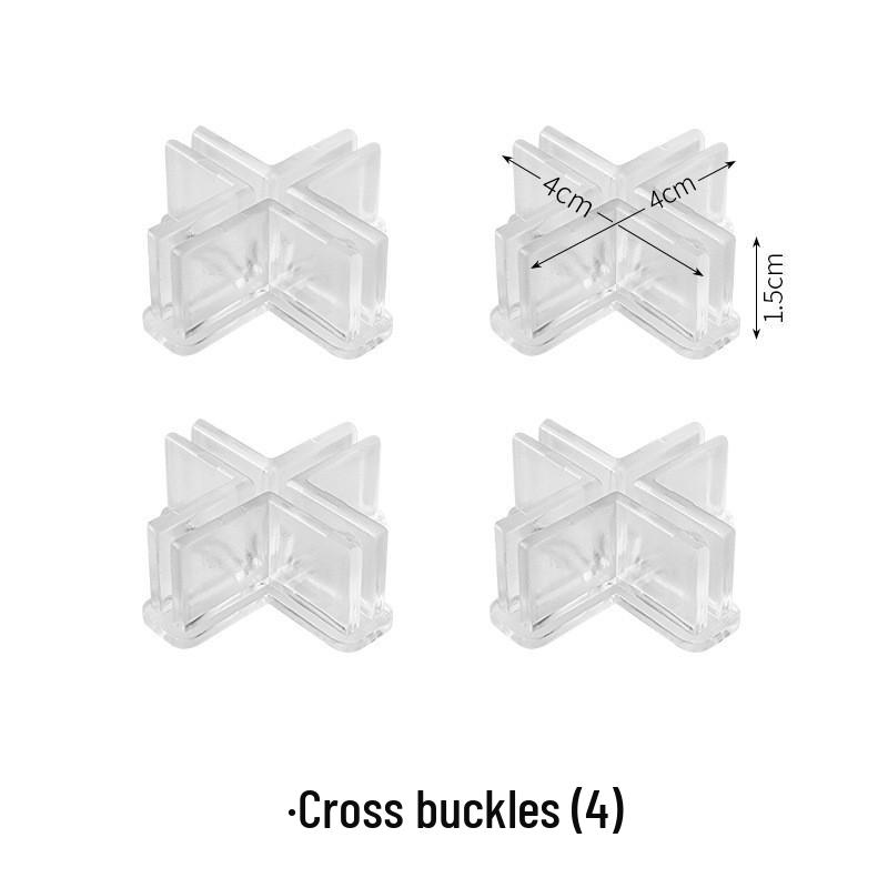 Transparent Adjustable Plastic Drawer Divider - Cuttable Storage Organizer Board