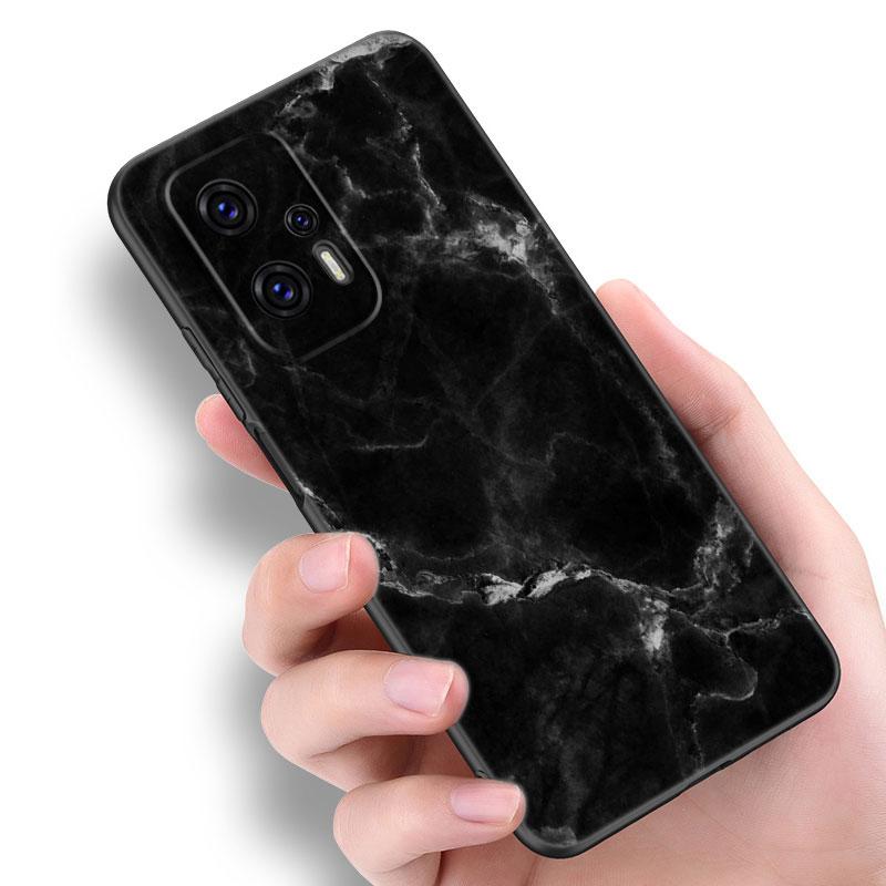 

Черный и белый мраморный чехол для телефона Xiaomi POCO F2 F3 M2 M3 M4 X3 X4 Pro NFC F4 GT 5G F1 X2 C3 C31 C40 M5S TPU черный чехол Xiaomi POCO M5S