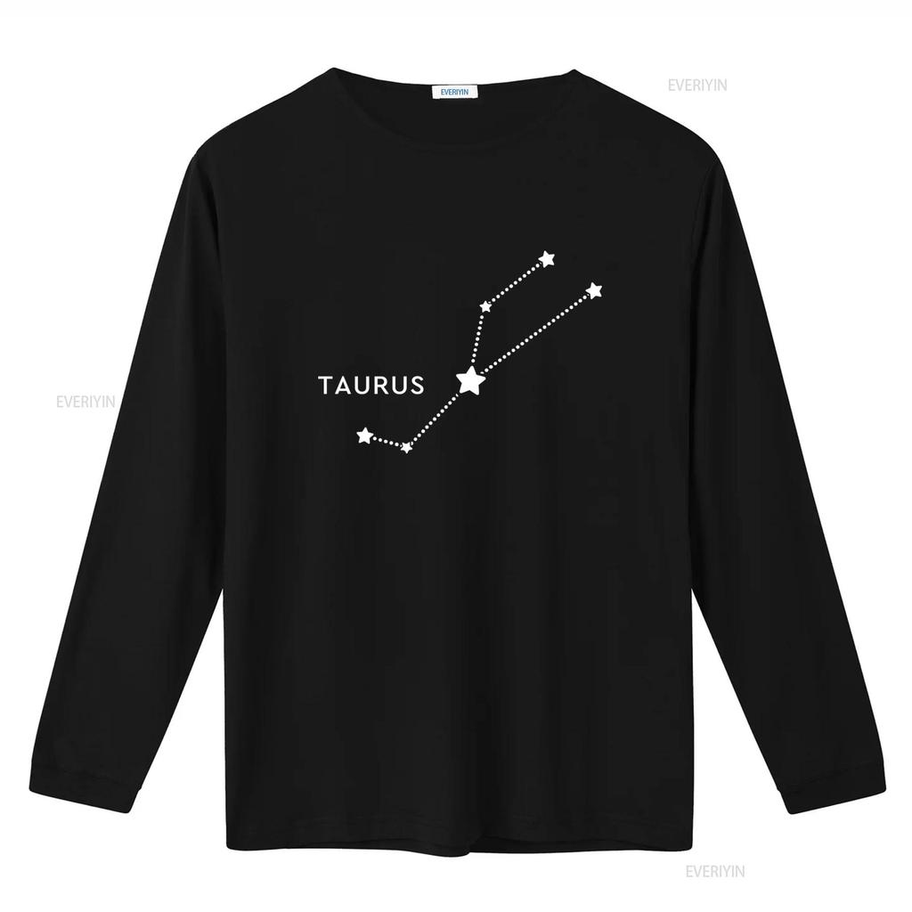 Taurus Sign Zodiac Astrology Birthday T Shirt for Women vintage Washed fashion graphic designer clothes Versatile streetwear