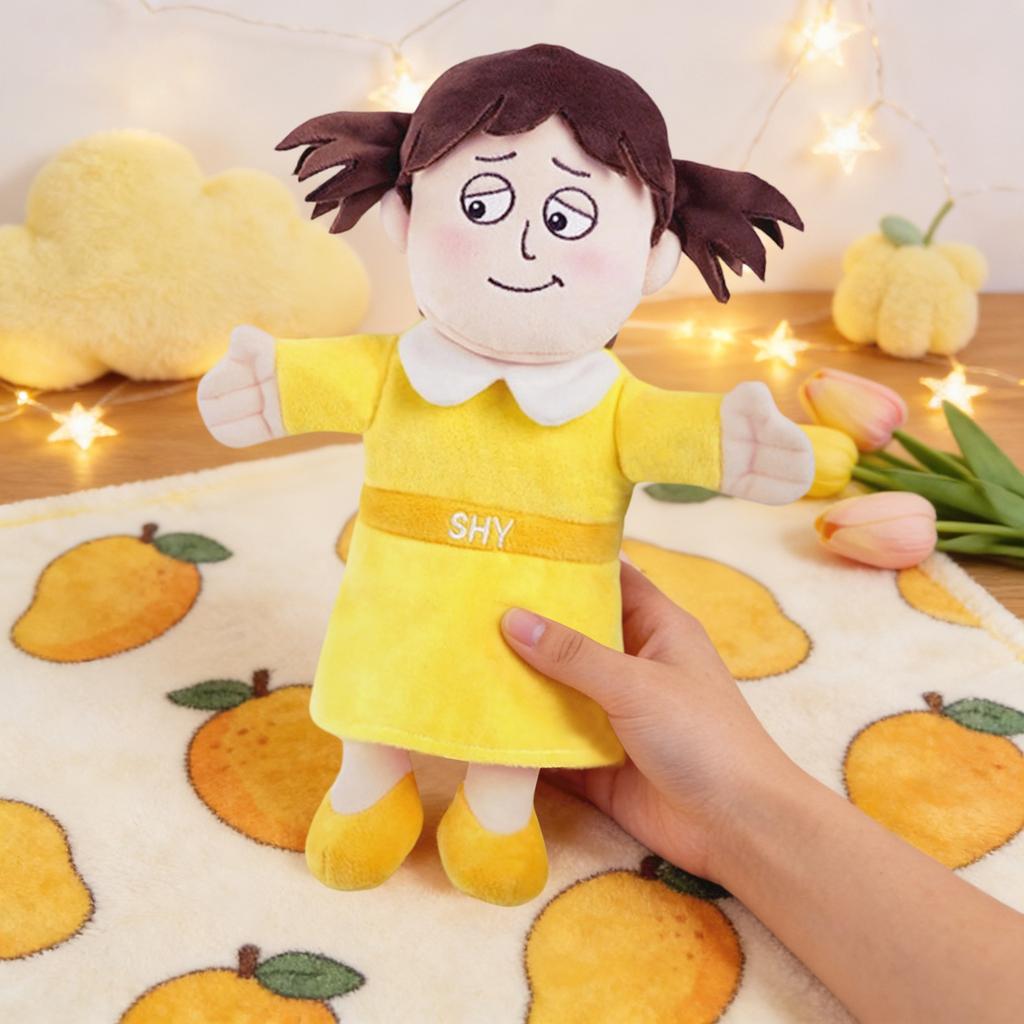 Cute Plush Lifelike Emotion Puppet Doll Performance Toy, Children's Gift