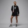 Jordan Women J Brk Ft Short 010blk Wht hJ1366