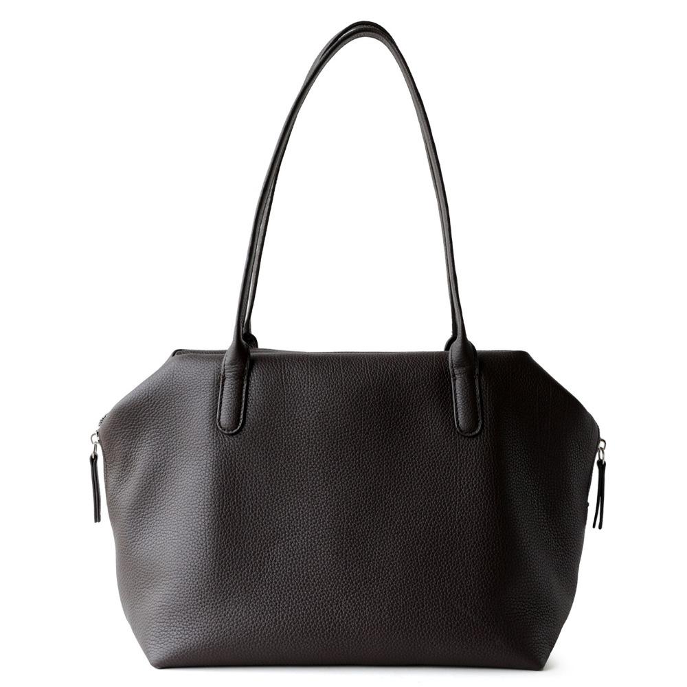 Niche Light Luxury High-end Imported First-layer Cowhide Underarm Bag Minimalist Loose Lazy Single Shoulder Simple Handbag
