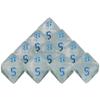 Acrylic Dice DND Dice Set D8 Polyhedral Dice for DND RPG Table Game 10pcs Game Dice