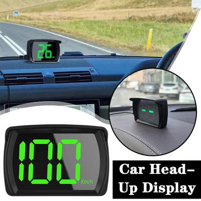 Univerzální HUD Head Up Display pro auto GPS Hud Digitální tachometr Velký font Měřič rychlosti KMH pro Všechna auta Nákladní auta Plug and Play Autodíl