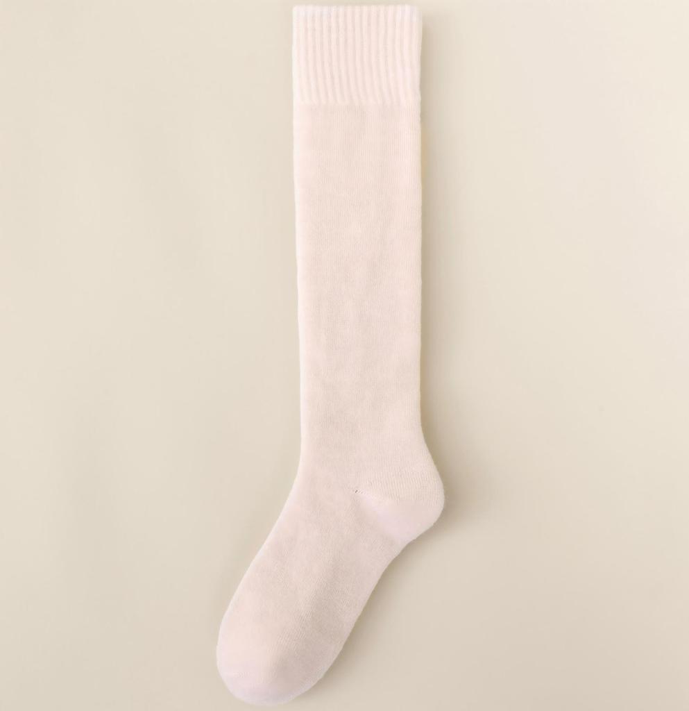 Damen Plüsch Kaschmir Wadenstrümpfe - Gemütliche, verdickte Wolle für Herbst & Winter