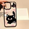 Acrylic Phone Case for iPhone 11 12 13 14 Pro 12 14 16 Pro Max for Samsung A16 A36 A56 S24 FE High-quality Painted Anti-fall Mobile Phone Case