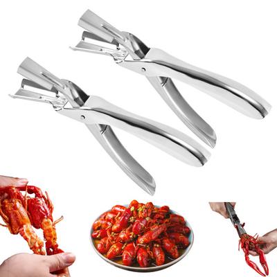 Crawfish Peeler Tool Stainless Steel Seafood Shelling Tool Multifunctional Shrimp Peeler Shucker Essential Kitchen Gadget