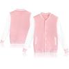 Fashion Men's  New Fashion Solid Color Casual Stand Collar Sweater Jacket