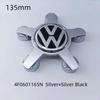 For VW Volkswagen Jetta MK5 Golf 4pcs 135mm Volkswagen Golf Polo Car Wheel Center Caps 5Pins Rim Hub Cover Hubcap Logo Badge Emb