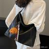 Vintage Bag Women's 2025 New High-End Maillard Shoulder Bag Large Capacity Tote Bag Commuter Crossbody Bag