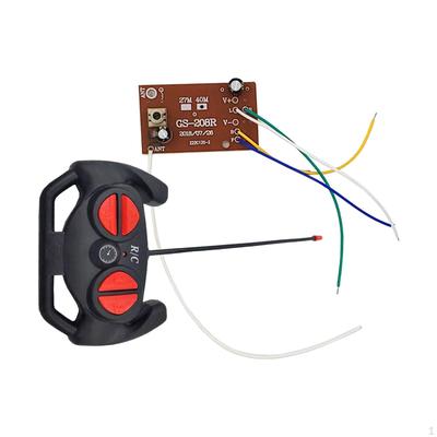RC Remote Controller, Replacement Part and Receiver Board, with Indicator Light, Circuit Board