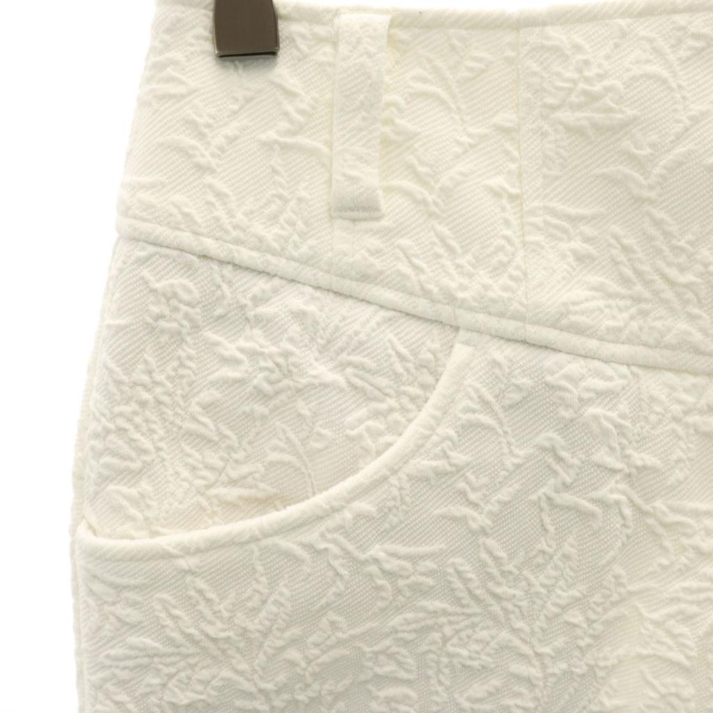 Callaway Overall Handle Golf Jacquard Mini Skirt S White Stretch Women Used