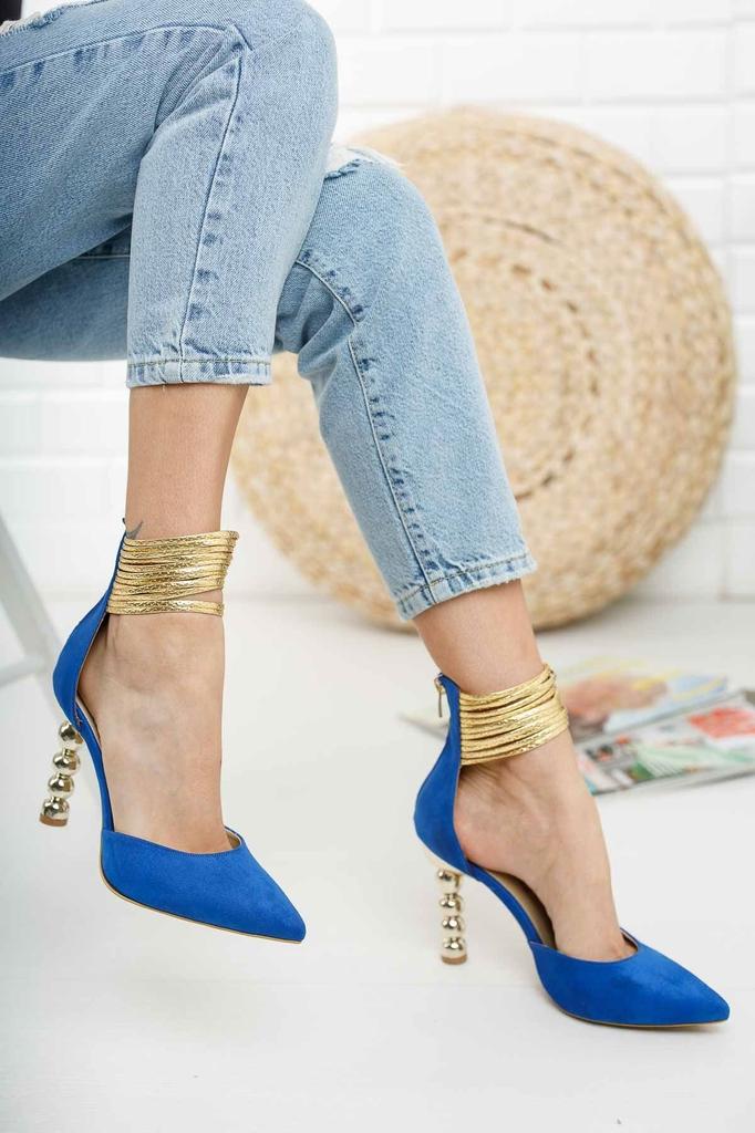 Damenmode-Stil, besondere Designer-High-Heels-Schuhe