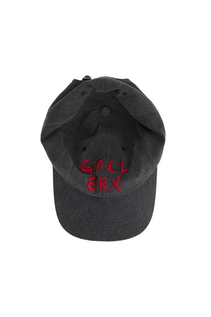 1011 GALLERY Gallery Pigment Ball Cap_Washed Black