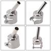 Welding Nozzle Nozzle Curved Angle Silver Stainless Steel