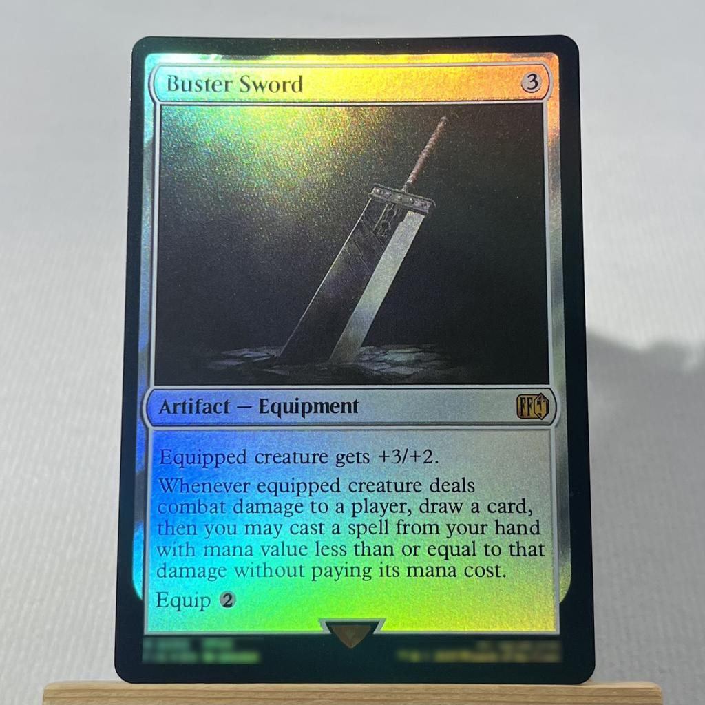 FIN FIC FOIL4-001 Karta proxy TCG magiczne karty Chmura, Najemnik z Midgaru Przywołaj Bahamuta Vivi Ornitier Błyskawica, Armia Jednego zbierz