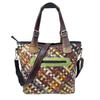 Bag Sheepskin Style Retro Hand-Woven Colored Handbag Messenger Bag Handbag