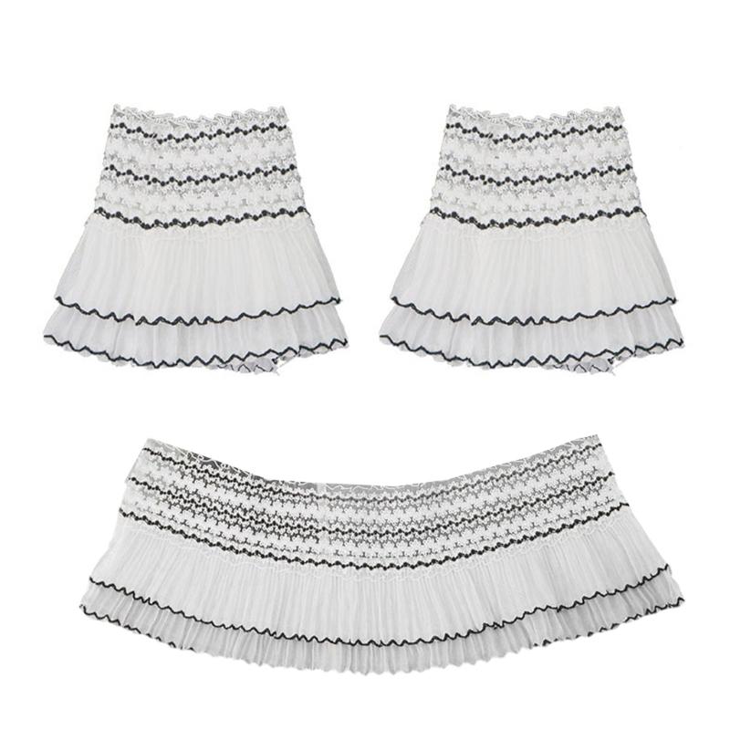 

Historical Style Lace Role Play Costume Accessories For Theme Affairs And Daily Wear белый