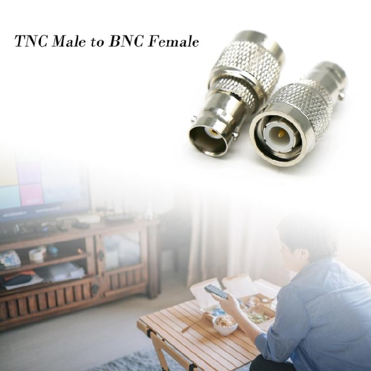 High Performances TNC Male to BNC Female Adapter Converter for Communication Stations and Home Entertainment System