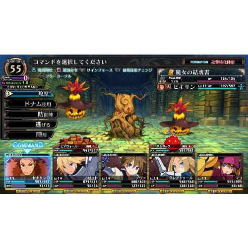 galleria underground labyrinth and witch brigade - ps4