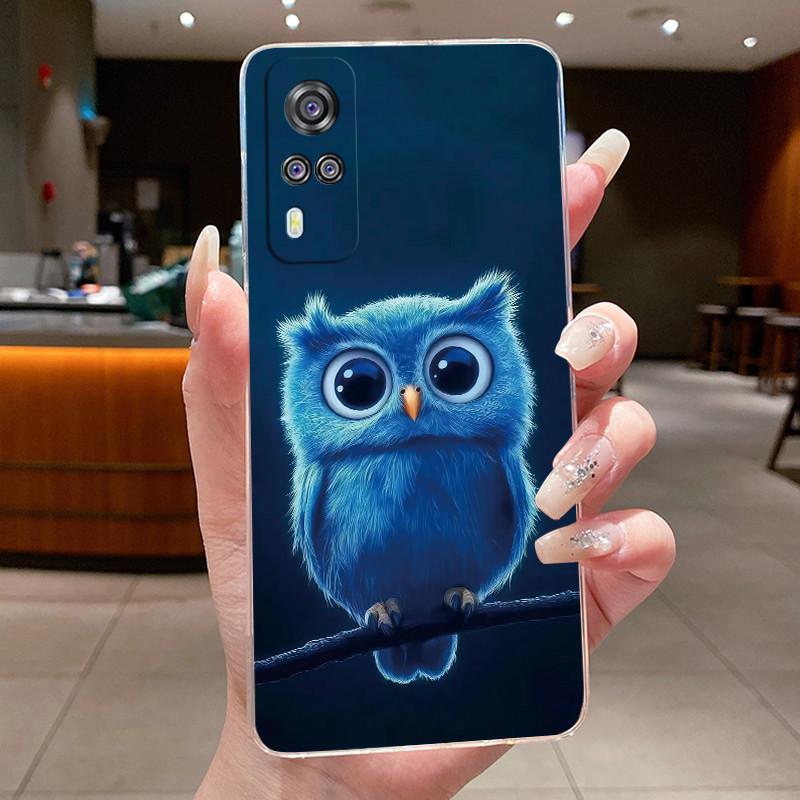 For vivo Y31 2021 Case Cute Cool Boys Girls Transparent Silicone Back Cover For Vivo Y53S 4G Y31 Y51 Y51A Y 31 V2036 Phone Case