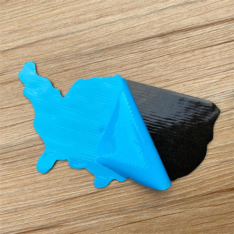 3D Metal Black American Map Flag Emblem Badge Car Body Decal Sticker 18x10cm New