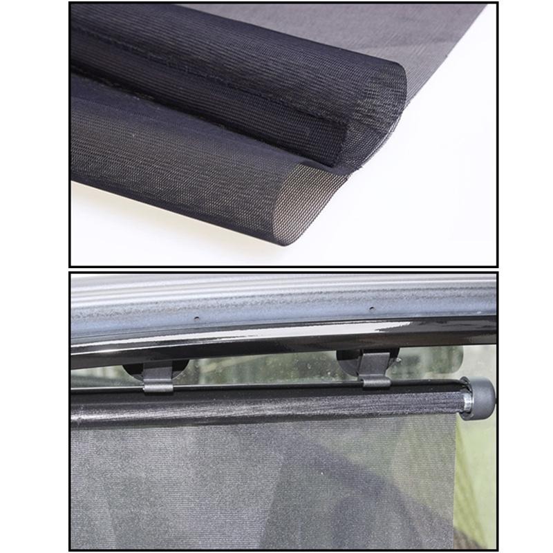2 Pcs Universal Car Window Shade Breathable Mesh Car Front Rear Window Sunshade for Baby Fits All for Cars Styling Acces