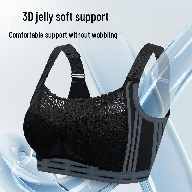 Plus Size Full Coverage Minimizer Bra with Side Support for Large Busts