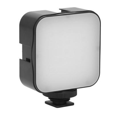 LED Videoleuchte Auf Kamera 6500K 49LEDs Taschenformat Tragbar Fotografie Beleuchtung für Live-Streaming
