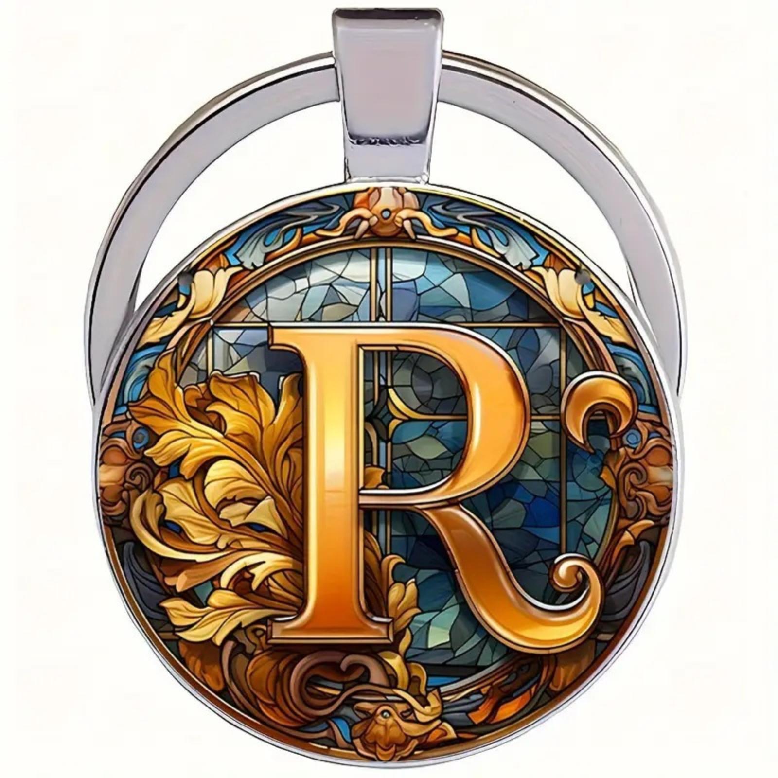 

26 English Alphabet Keychain One Size