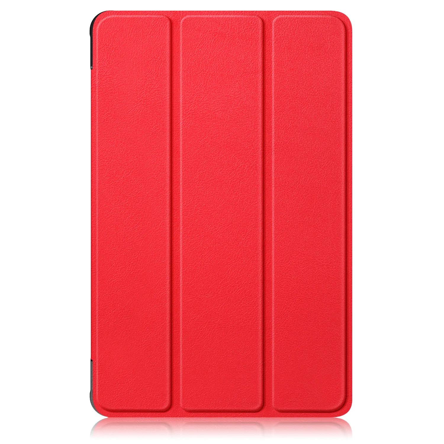 

Для Huawei Honor Pad 8 Чохол HEY-W09 12 2022 PU Шкіряний складний магнітний смарт-чохол для планшета Funda для Honor Pad 8 12-дюймовий чохол Honor Pad 8 12 inch червоний