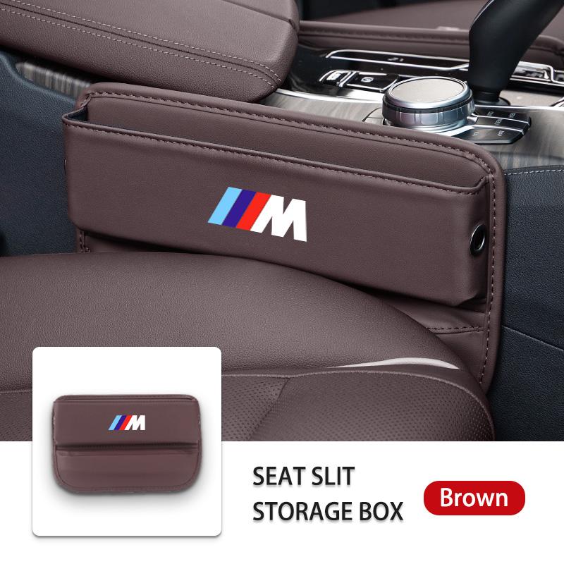 Car Seat Gap Tidying Multifunction Console Crevice Storage Box For BMW Performance X1 X3 X5 E39 E46 E90 F20 E60 F30 M3 M5