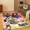 Cartoon Bratz Doll Cute Girl Carpet Rug for Bedroom Living Room Sofa Playroom Doormat Home Decor,Kid Game Area Rug Non-slip